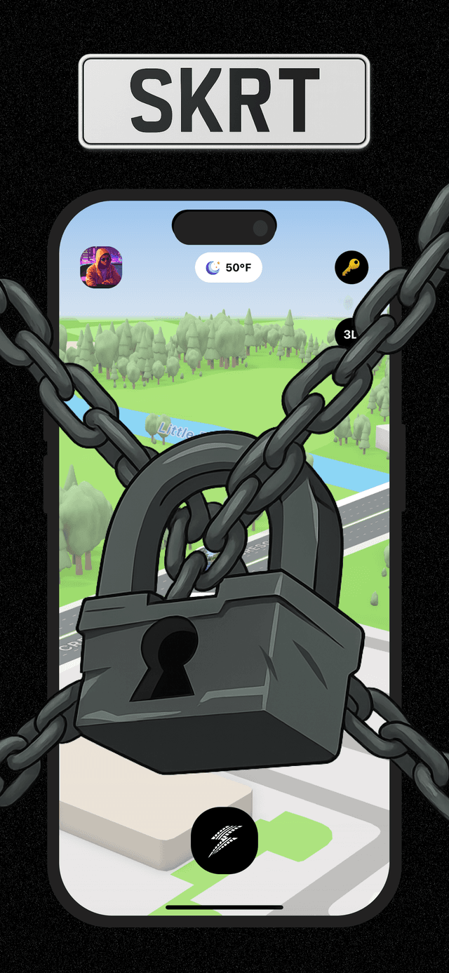 SKRT App Screenshot 1